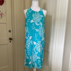 NWT Tori Richard turtle dress